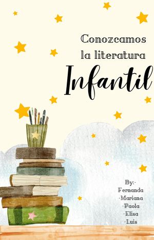 Conozcamos la literatura Infantil