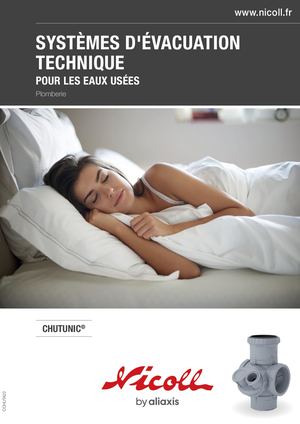 Systèmes d'évacuation technique pour les eaux usées