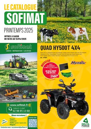 Catalogue Delta Force Printemps 2025