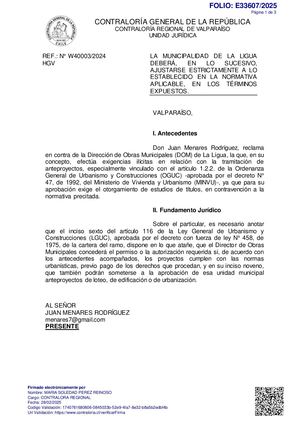 DOM no puede exigir copia de escritura ni planos del conservador