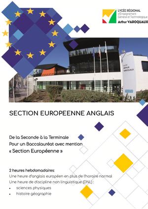 Plaquette Section euro 2025