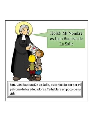 historieta de San Juan Bautista