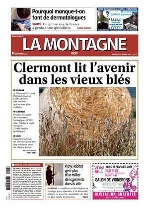 La Montagne Edition Vichy 2025 02 14