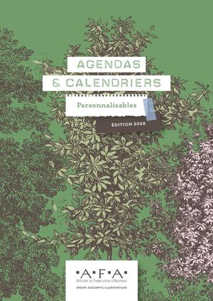 AFA Catalogue Agendas&Carnets 2026 Pour Calameo