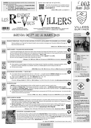 Les Rendez Vous De Villers N°03 Mars 2025