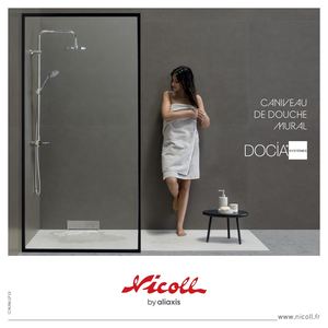 Caniveau de douche mural - gamme Docia®