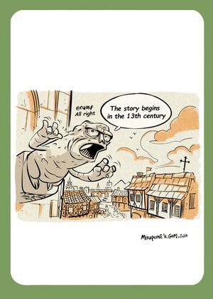 The History of the musée des Augustins in comics