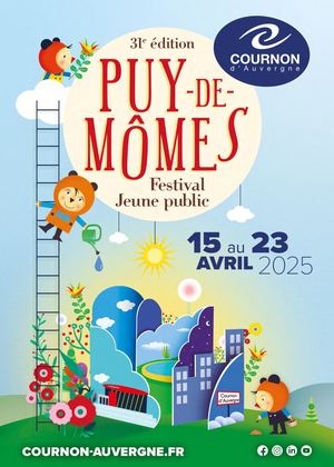 Programme Festival Puy De Mômes 2025_Ville de Cournon-d'Auvergne