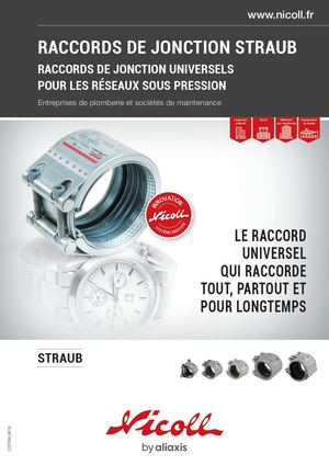 Raccords de jonction STRAUB