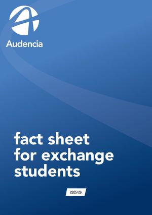 Fact Sheet Exchange Students 2025 2026