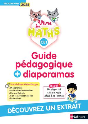 Extrait Vivre les Maths - CE1- GP