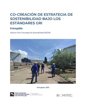 Estrategia de Sostenibilidad de Recope