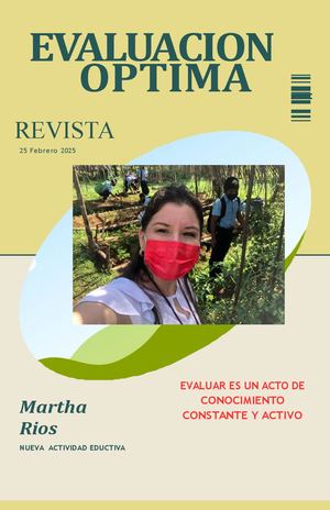 Revista Evaluacion Optima