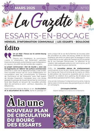 LA GAZETTE MARS 2025
