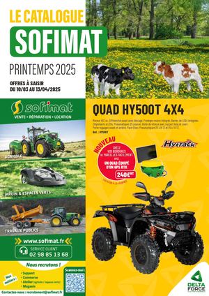 Catalogue Printemps 2025 Sofimat