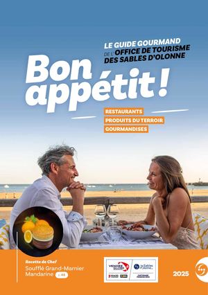 2025 - Guide Bon Appétit - Destination Les Sables d'Olonne