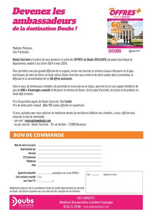 Bon De Commande Offres +