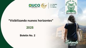 Biblioteca UCO: Boletín novedades. 02/2025
