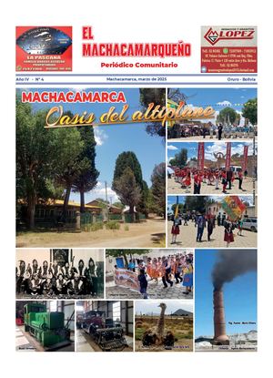 Periódico Comunitario El Machacamarqueño 4ta Edición 2025