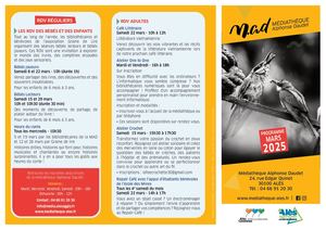 MAD Programme Mars 2025