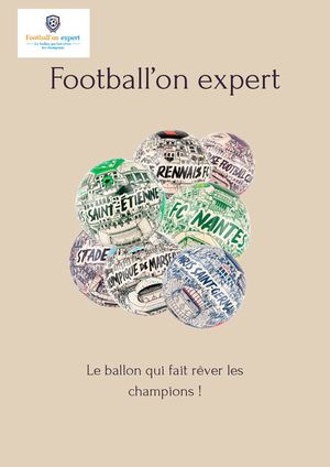 Plaquette commerciale Football'on expert