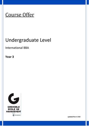 Year 3 _International BBA_classical exchange_Grenoble Campus
