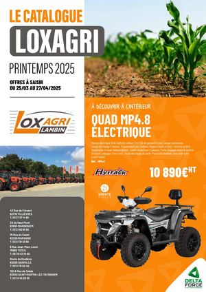 Catalogue Printemps 2025 Loxagri