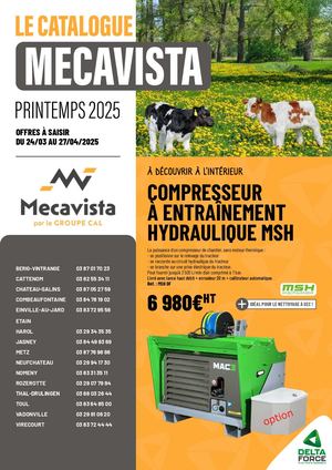 Catalogue Printemps 2025 Mecavista