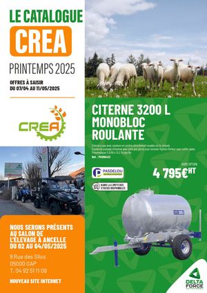 Catalogue Printemps 2025 Crea