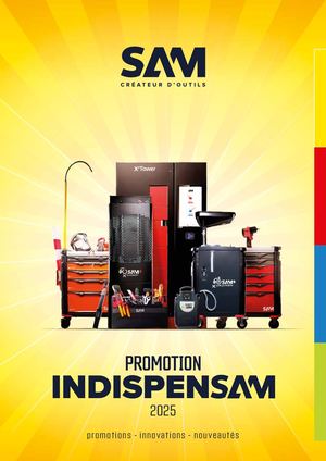 La sélection IndispenSAM 2025 avec prix - SAM Outillage