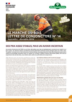 Lettre Conjoncture Bois N° 14