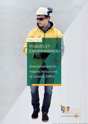 Plaquette Master Risques et environnement