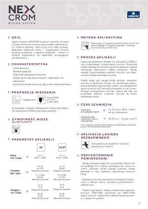 Nexcrom TDS PL