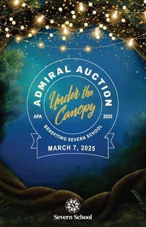 2025 Severn Auction Program "Under the Canopy"