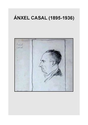 ÁNxel Casal Editor E Intelectual Galeguista