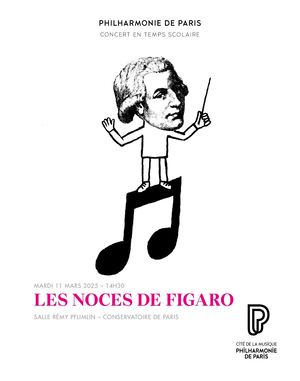 Note de programme Les noces de Figaro 11 mars 2025 scolaire