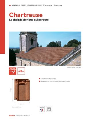 Tuile Terre Cuite Chartreuse Fiche Produit