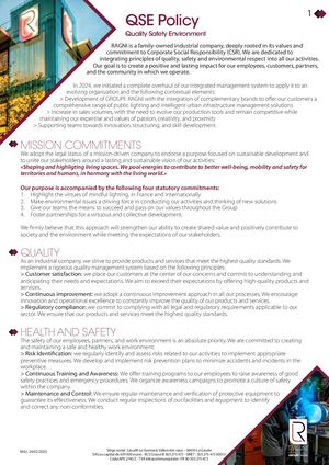 QSE Ragni Policy - 2025