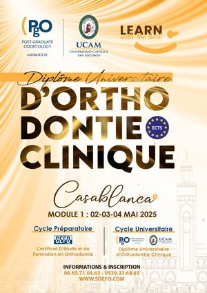 Diplôme Universitaire d’Orthodontie Clinique
