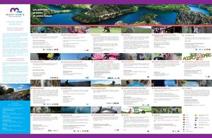 Carte touristique Mont-Lozère 2025