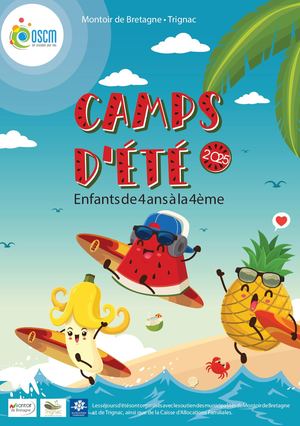 Plaquettes Camps éTé 2025 Complète Avec Dates Modifiées