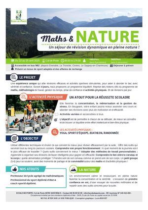 Flyer Révision Maths & Nature (2) Pdf