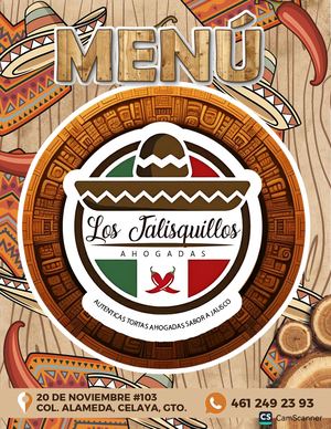 Menú  Jalisquillos Ahogadas