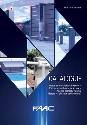 2025 FAAC Product Catalogue