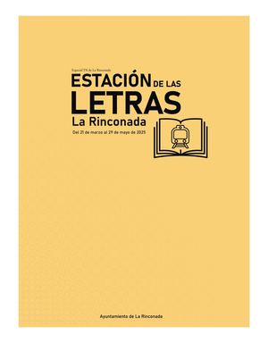 Estación De Las Letras 2025 -TN especial -