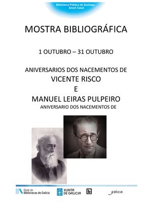 Vicente Risco Manuel Leiras Pulpeiro