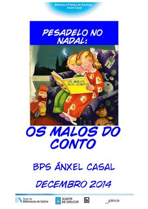 Pesadelo No Nadal Os Malos Do Conto