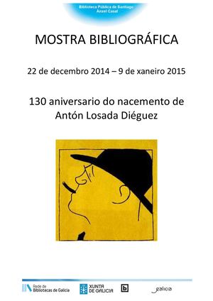 130 Aniversario Do Nacemento De Anton Losada Dieguez