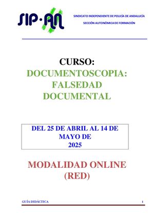 DOCUMENTOSCOPIA: FALSEDAD DOCUMENTAL