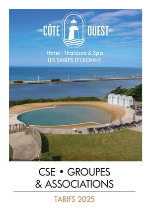BROCHURE GROUPES THALASSO ET CSE - CÔTE OUEST